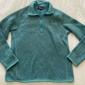 Patagonia better sweater fleece quarter zip